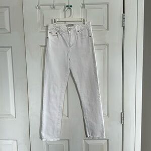 Trave White Skinny Jean Size 25